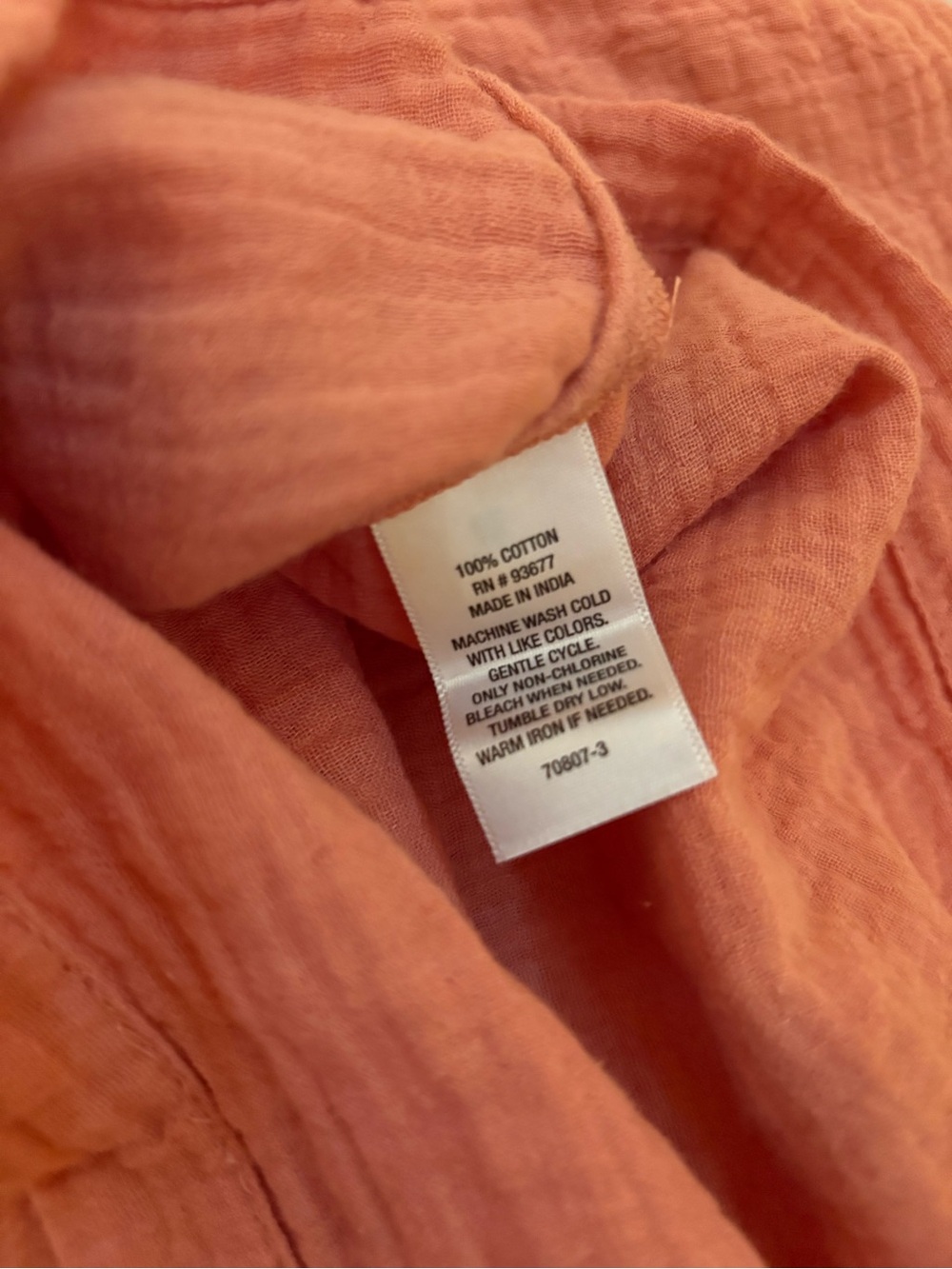 Linen blouse - Picture 4 of 4